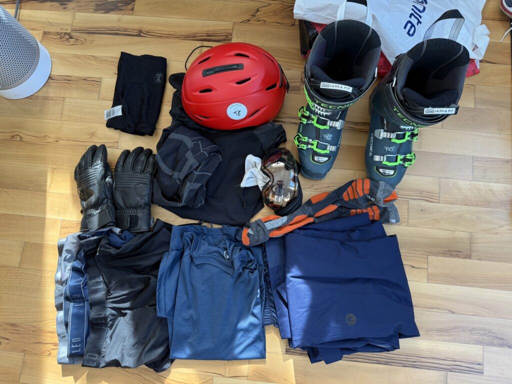 Das gehört ins HandgepÀck auf Skireise